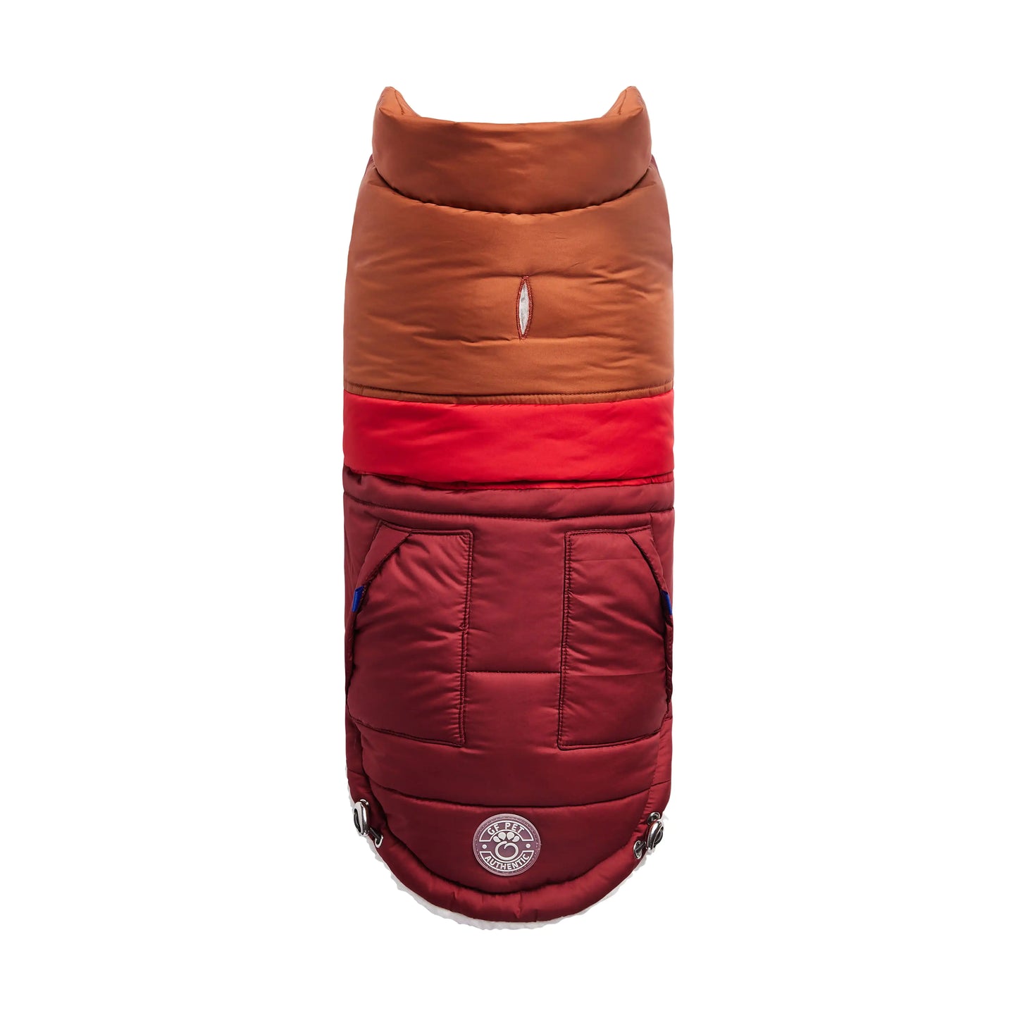 GF Pet | Retro Puffer - Dark Red